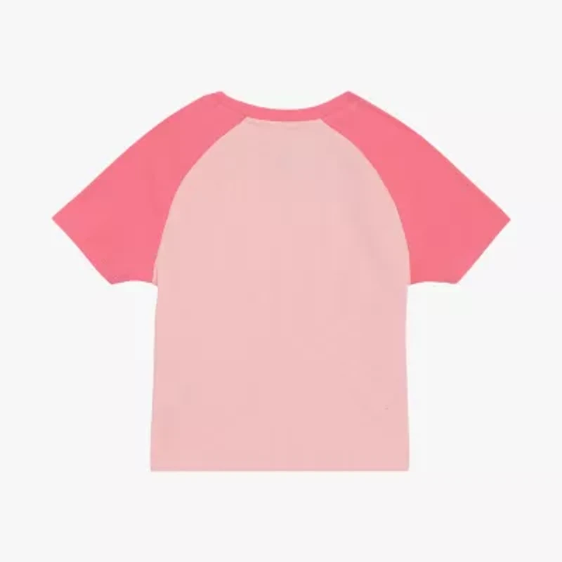 Champion Big Kid Girls Crew Neck Short Sleeve Slim Fit Graphic T-Shirt