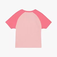 Champion Big Kid Girls Crew Neck Short Sleeve Slim Fit Graphic T-Shirt