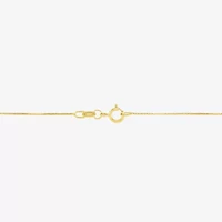 Womens 1/2 CT. T.W. Lab Grown White Diamond 10K Gold 18 Inch Pendant Necklace