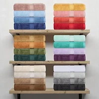 SUPERIOR® Madeline Collection | Plush Egyptian Cotton 3-pc. Quick Dry Solid Bath Towel Set