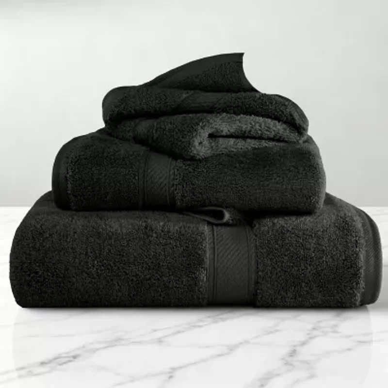 SUPERIOR® Madeline Collection | Plush Egyptian Cotton 3-pc. Quick Dry Solid Bath Towel Set