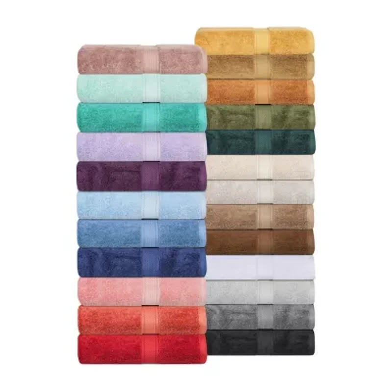SUPERIOR® Madeline Collection | Plush Egyptian Cotton 8-pc. Quick Dry Solid Bath Towel Set