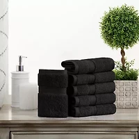 SUPERIOR® Madeline Collection | Plush Egyptian Cotton 6-pc. Quick Dry Washcloth