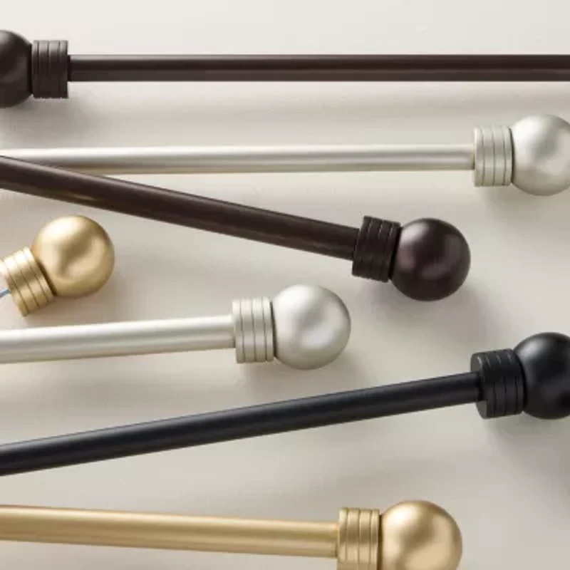 Town And Country Modern Sphere 1 Adjustable Curtain Rod