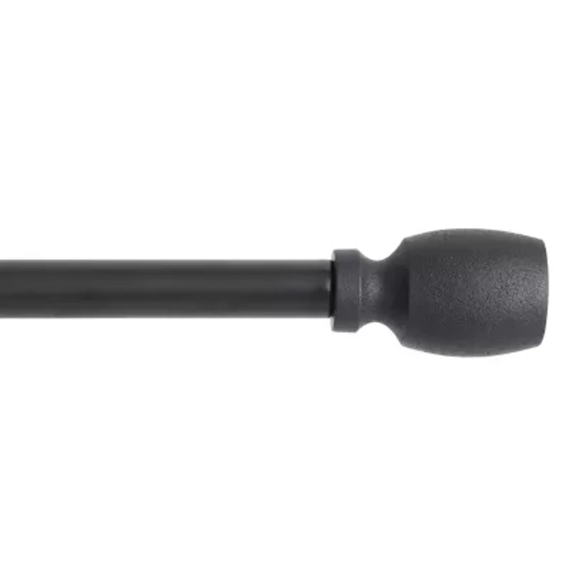 Town And Country Smooth Edge Cylinder 1 Adjustable Curtain Rod