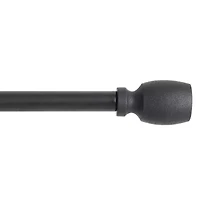 Town And Country Smooth Edge Cylinder 1 Adjustable Curtain Rod