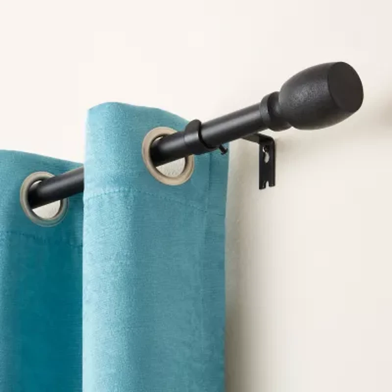 Town And Country Smooth Edge Cylinder 1 Adjustable Curtain Rod