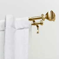 Exclusive Home Curtains Napoleon/Topper Double Curtain Rod