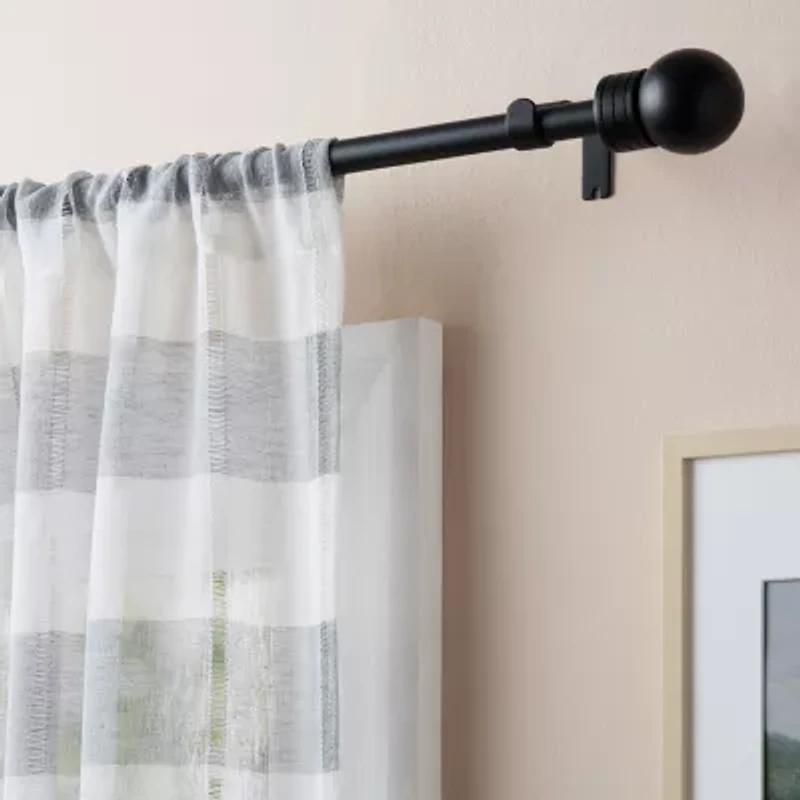 Town And Country Modern Sphere 1 Adjustable Curtain Rod