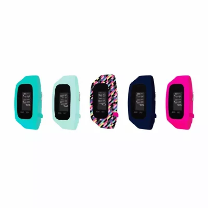 B-Fit Women's Activity Tracker & 5pc. Interchangeable Band Set-Ba2222bk607-078
