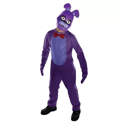 Little & Big Kid Boys Bonnie Five Nights at Freddys 3-pc. Costume
