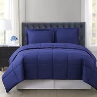 Truly Soft Everyday Reversible Midweight Hypoallergenic Comforter Set
