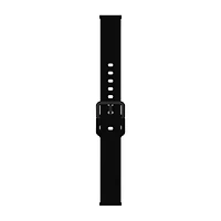Itouch Air 3 44mm Extra Interchangeable Strap Unisex Adult Black Watch Band Ita3strrub44-003