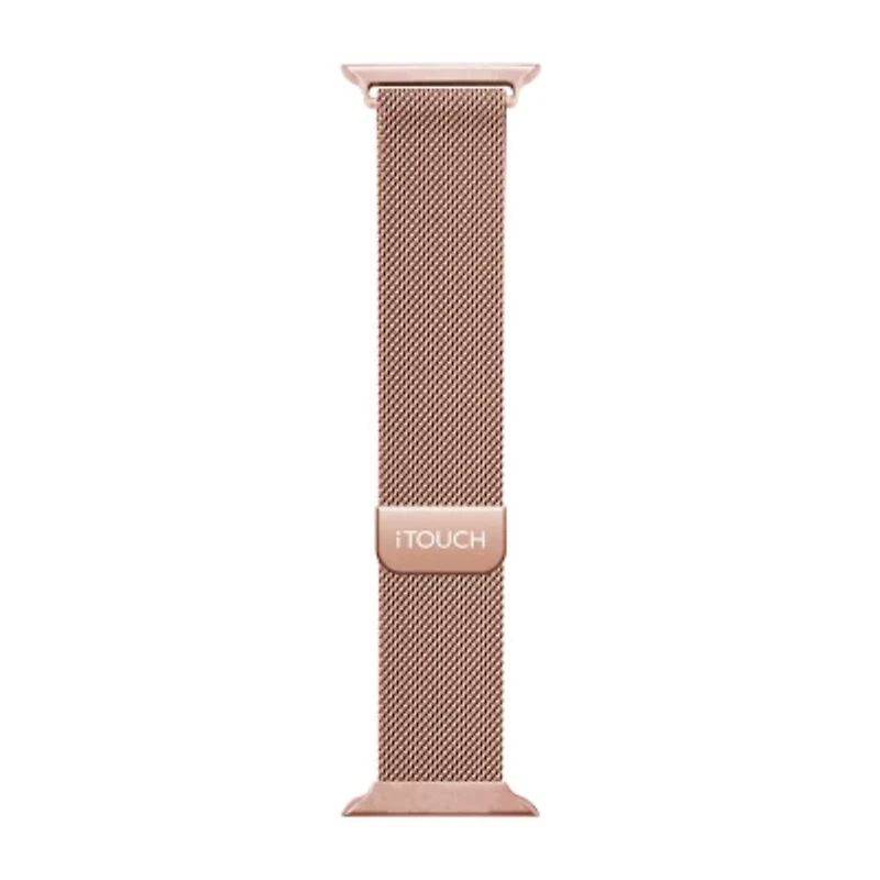 Itouch Air 3 40mm/Sport 3 Extra Interchangeable Strap Unisex Adult Rose Goldtone Watch Band Itspv2strste-228