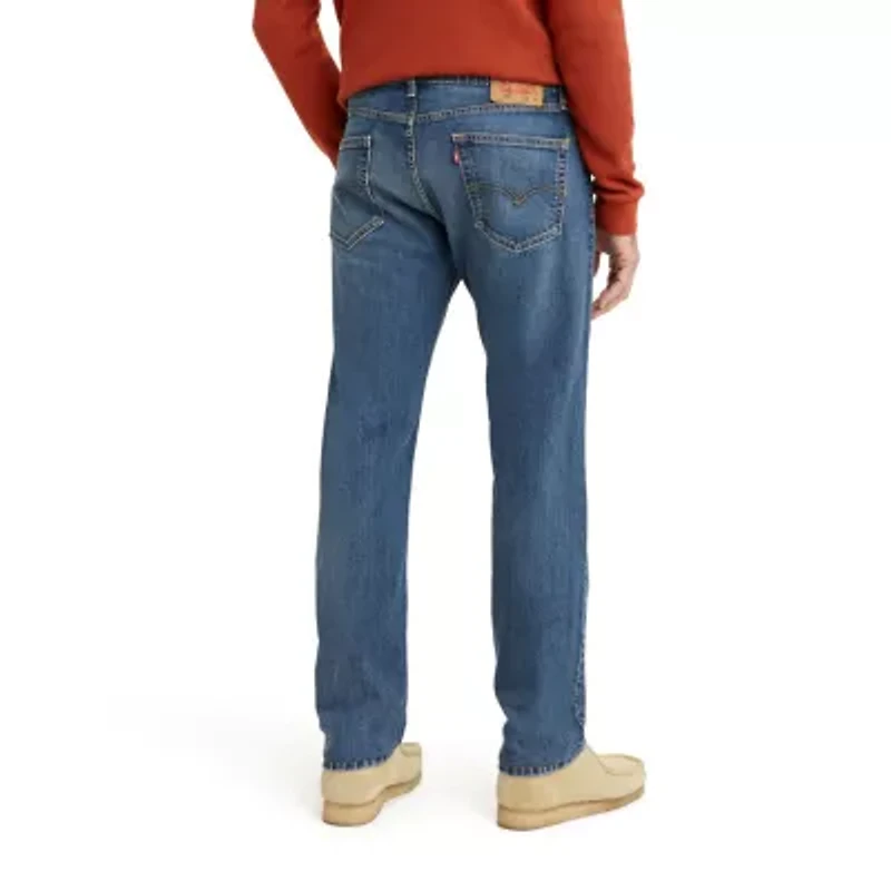 Levi's Mens 505 Regular Fit Straight Leg Jean
