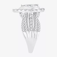 (H-I / SI1-SI2) Womens 2 CT. T.W. Lab Grown White Diamond 10K Gold Pear Engagement Ring