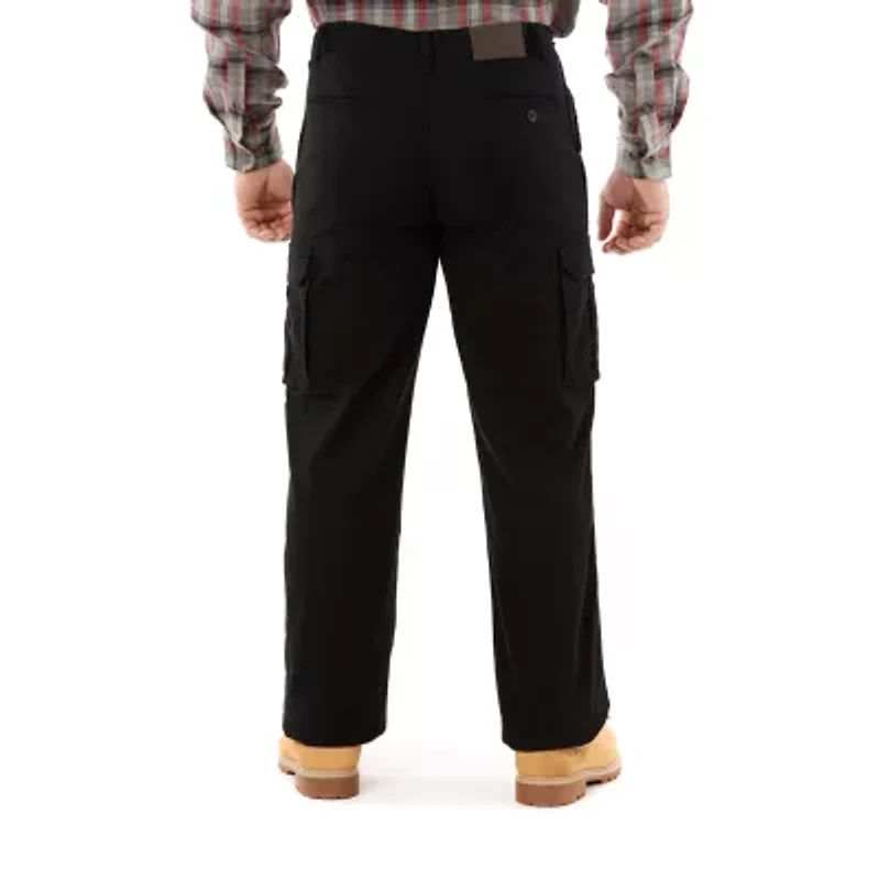 Smiths Workwear Fleece Lined Mens Stretch Fabric Relaxed Fit Cargo Pant