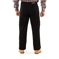 Smiths Workwear Fleece Lined Mens Stretch Fabric Relaxed Fit Cargo Pant