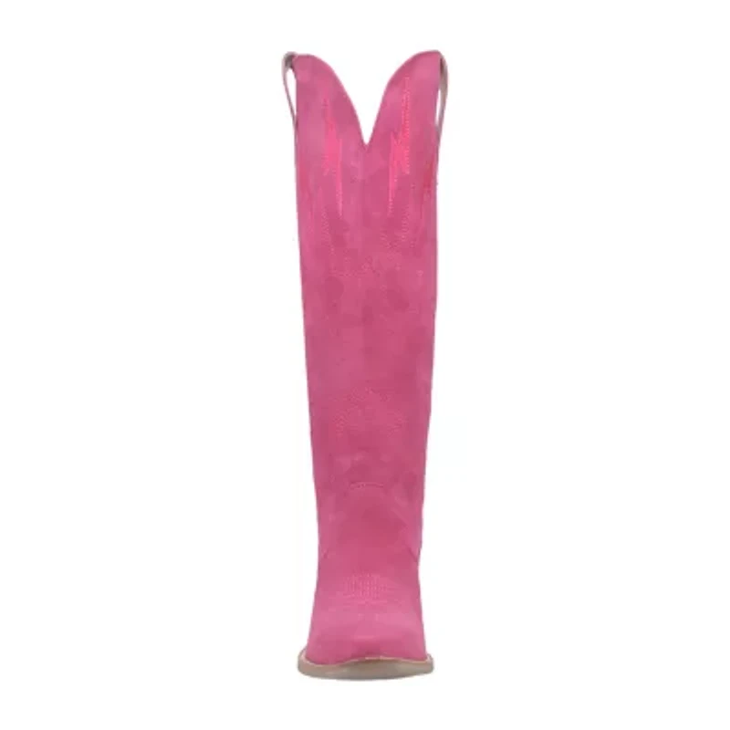 Dingo Womens Thunder Road Stacked Heel Cowboy Boots