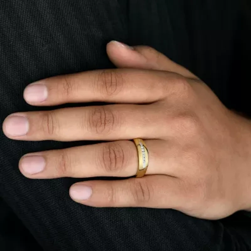 Unisex Adult 3/8 CT. T.W. Natural White Diamond 10K Gold Marquise Side Stone Halo Bridal Set