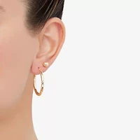 3 Piece 10K Gold  Earring Set