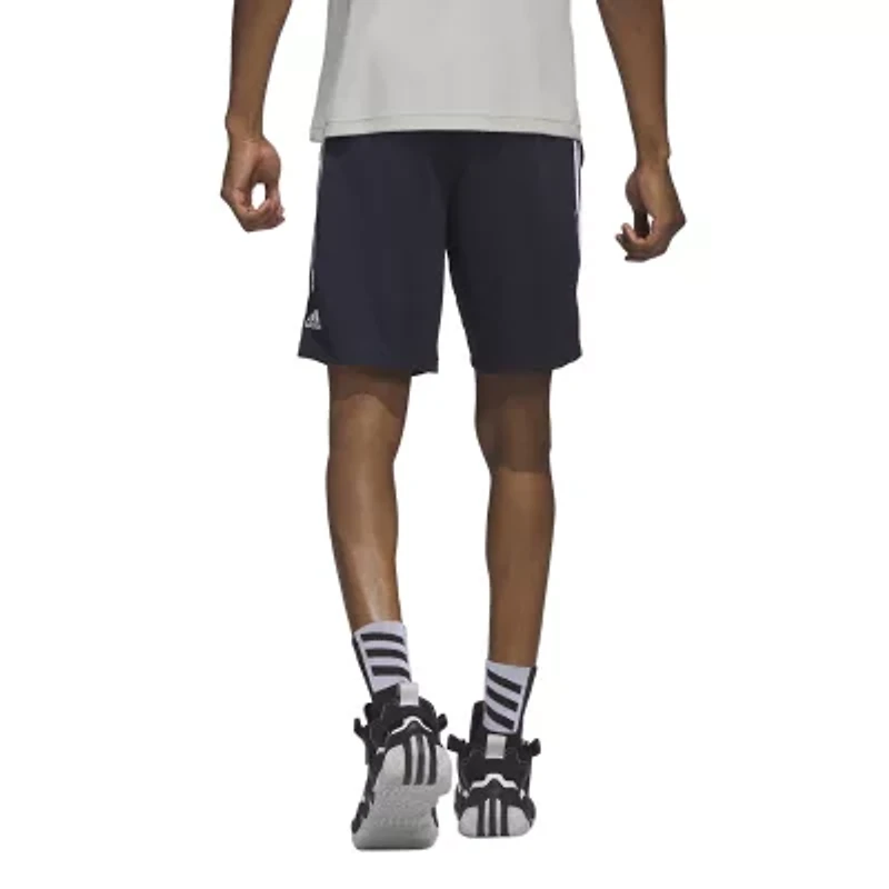 adidas Mens Mid Rise 9" Basketball Short