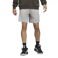 adidas Mens Mid Rise 9" Basketball Short