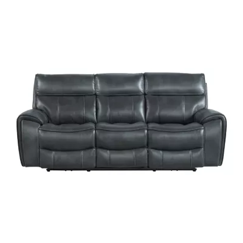 Topaz Slope-Arm Reclining Sofa