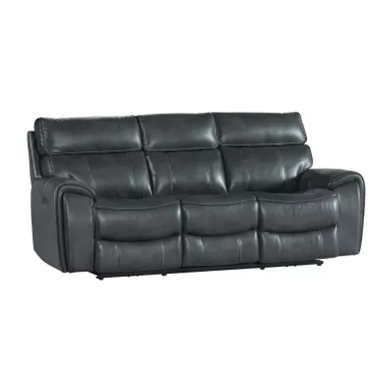 Topaz Slope-Arm Reclining Sofa