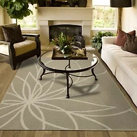 Garland Grand Floral 8'X10' Indoor Rectangular Area Rug