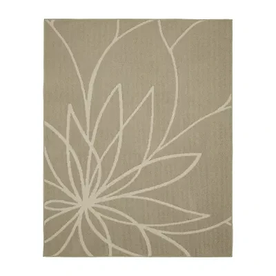 Garland Grand Floral 8'X10' Indoor Rectangular Area Rug