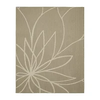 Garland Grand Floral 8'X10' Indoor Rectangular Area Rug