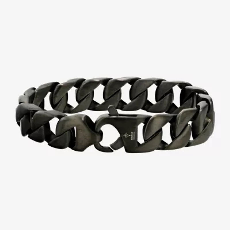 Mens Stainless Steel 8 1/ Inch Link Bracelet