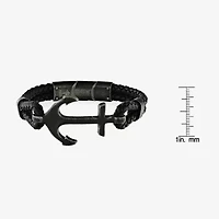 Mens Stainless Steel Strand Bracelet