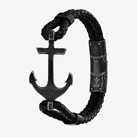 Mens Stainless Steel Strand Bracelet