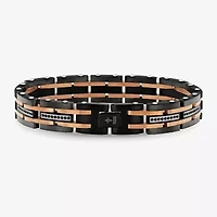 8 1/2 Inch Mens Stainless Steel 8 1/2 Inch Solid Link Chain Bracelet