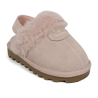 BEARPAW Toddler Rebecca Suede Slip-On Slippers