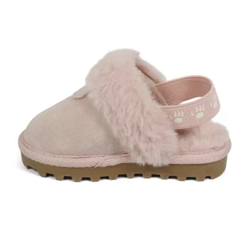 BEARPAW Toddler Rebecca Suede Slip-On Slippers