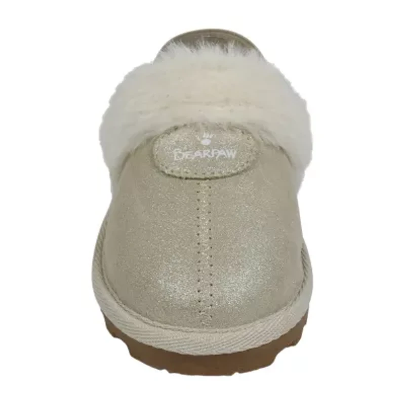 BEARPAW Toddler Rebecca Suede Slip-On Slippers