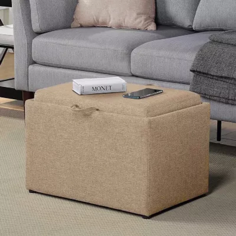 Designs 4 Comfort Accent Storage Ottoman