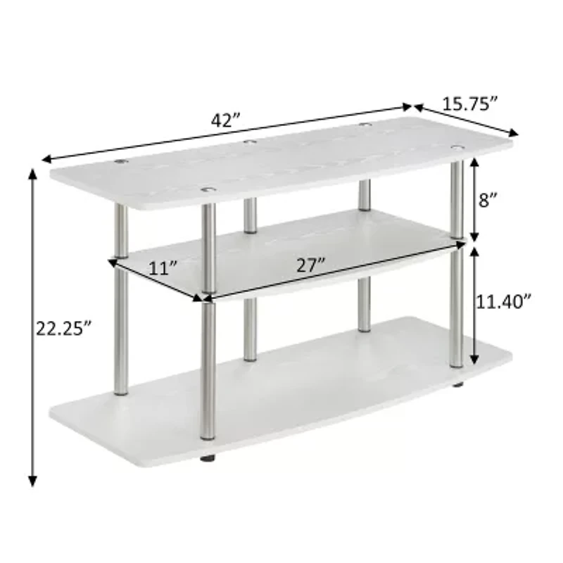 Zuko 3-Tier Wide TV Stand