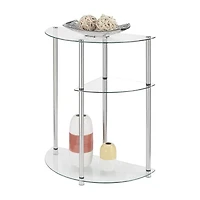 Designs2go Living Room Collection Glass Console Table