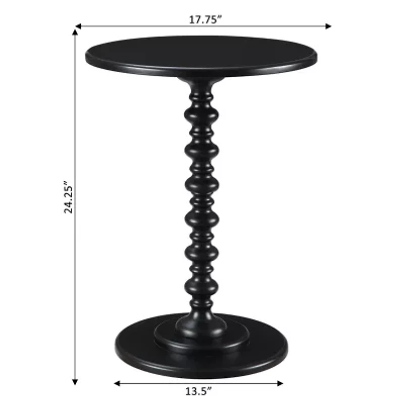 Palm Spindle End Table