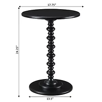 Palm Spindle End Table