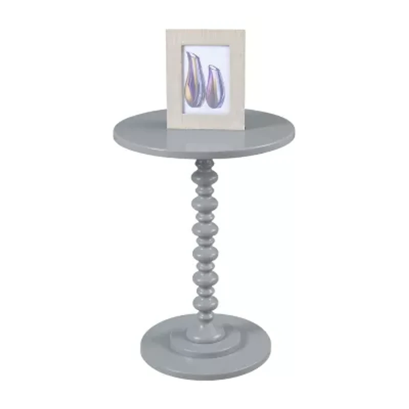 Palm Spindle End Table