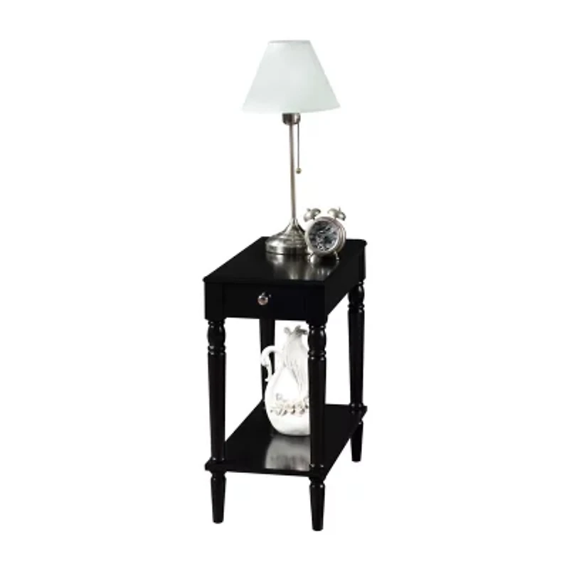 French Country Chairside End Table