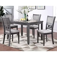 Gia 5-pc. Rectangular Dining Set