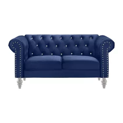 Emma Roll-Arm Loveseat