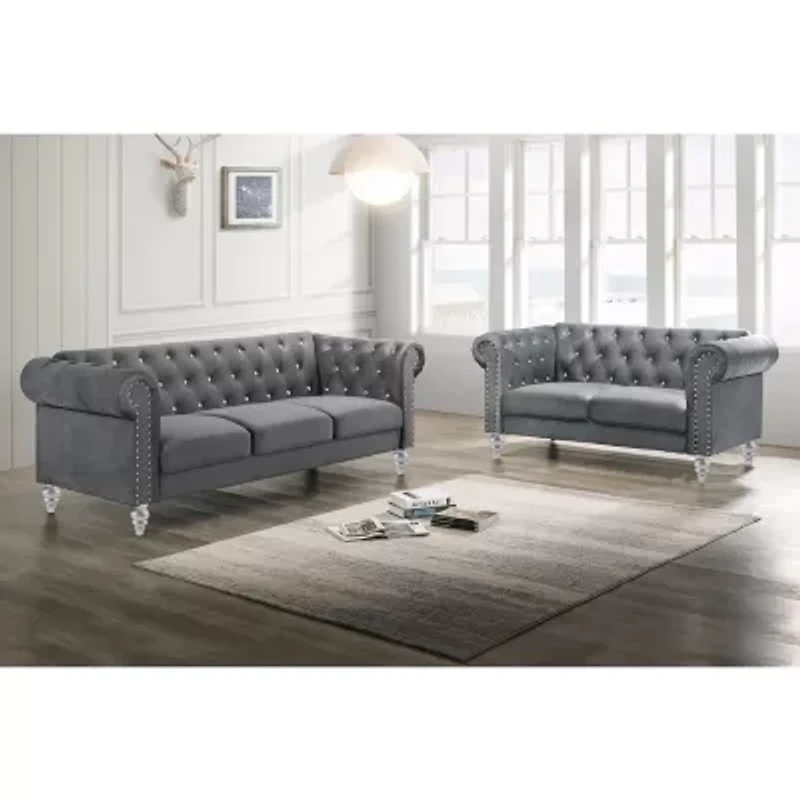 Emma Roll-Arm Sofa