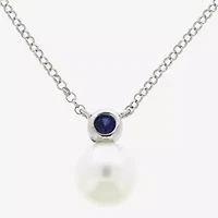 Womens White Cultured Freshwater Pearl Sterling Silver 3-pc. Jewelry Set